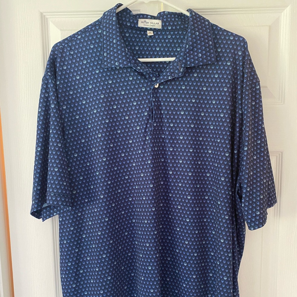 Peter Millar Skull “Seeing Double” Polo